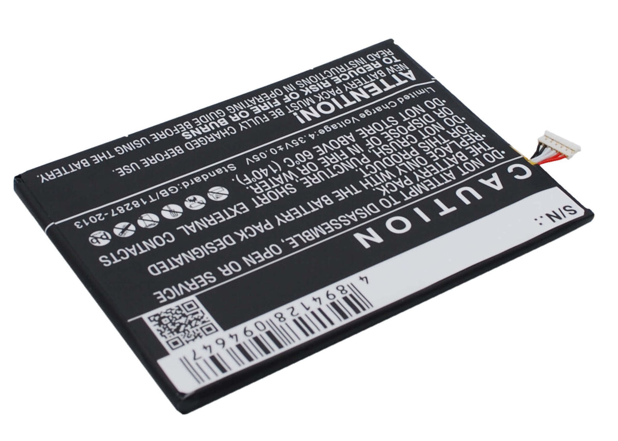 3.8V, Li-Polymer, 2500mAh, SmartPhone battery fits Green Orange, Gsmart, Hd336283plv, N1, N1-t, 9.5Wh Mobile, SmartPhone Cameron Sino Technology Limited (Smartphone)