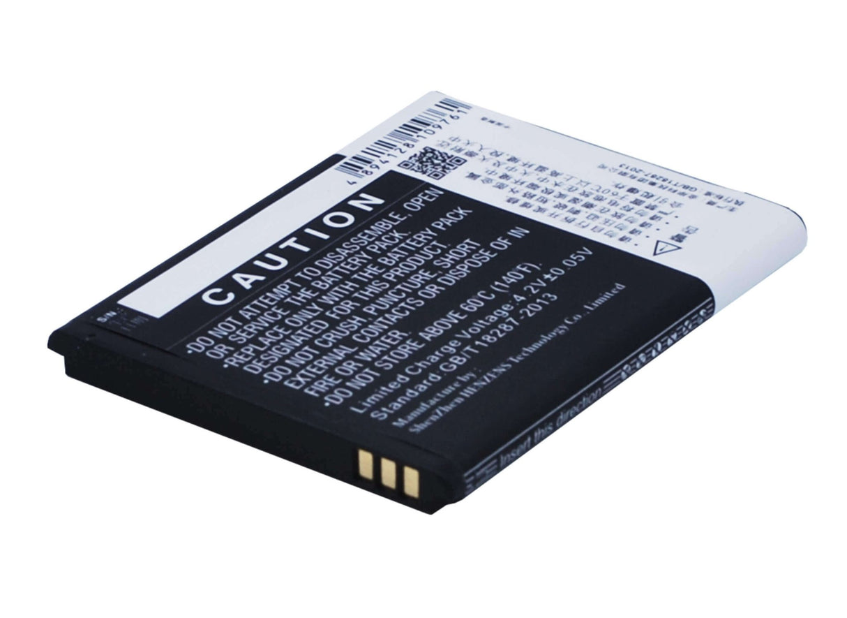 3.7V, Li-ion, 1500mAh, SmartPhone battery fits Green Orange, Q802, M2s, Mars 2s, 5.55Wh Mobile, SmartPhone Cameron Sino Technology Limited (Smartphone)