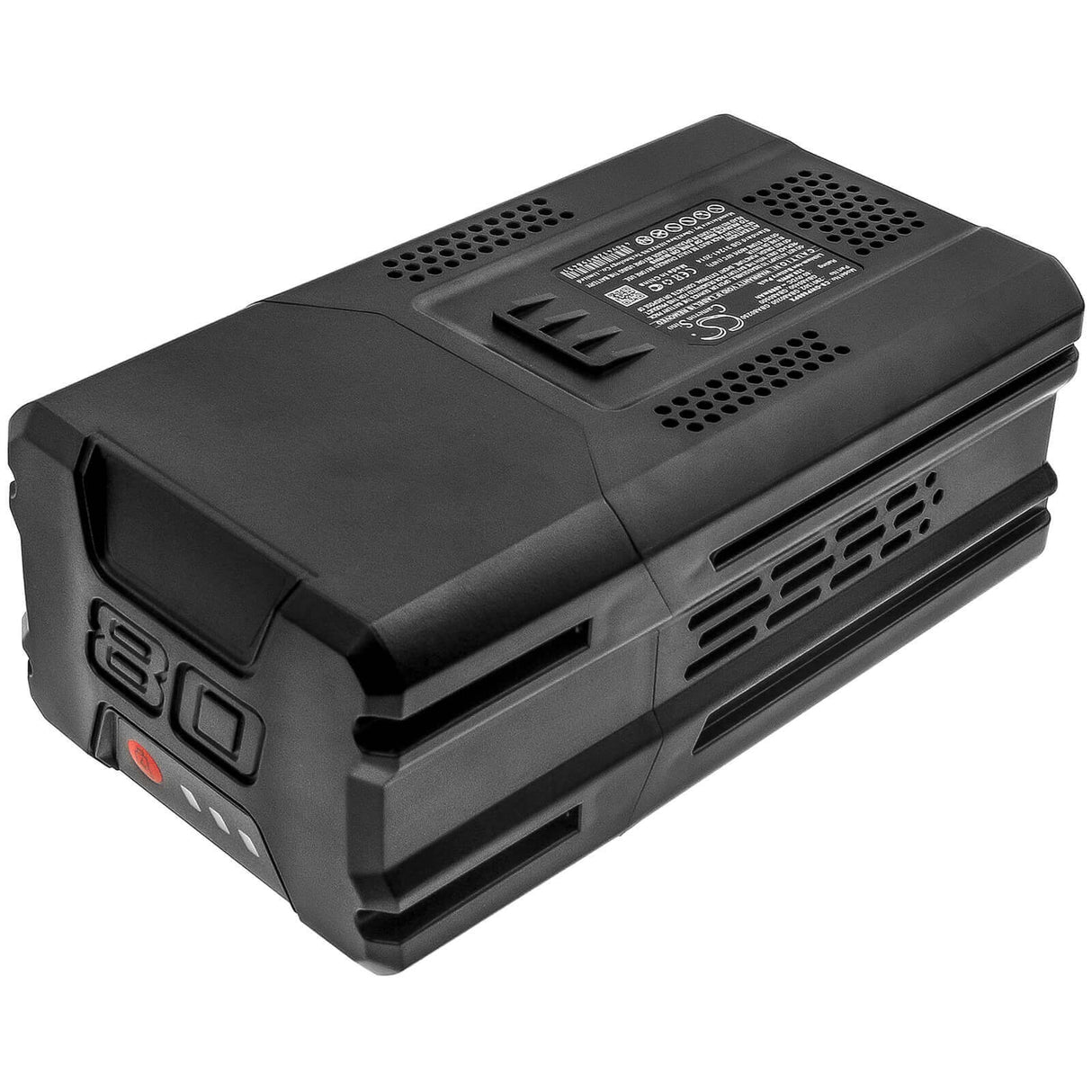 80.0V, Li-ion, 4000mAh, Lawn Mowers battery fits Cramer, Greenworks, Remarc, Stiga, 2901302, 82lm46s, 82lm51s, 320.00Wh Lawn Mowers Cameron Sino Technology Limited (Dangerous Goods)