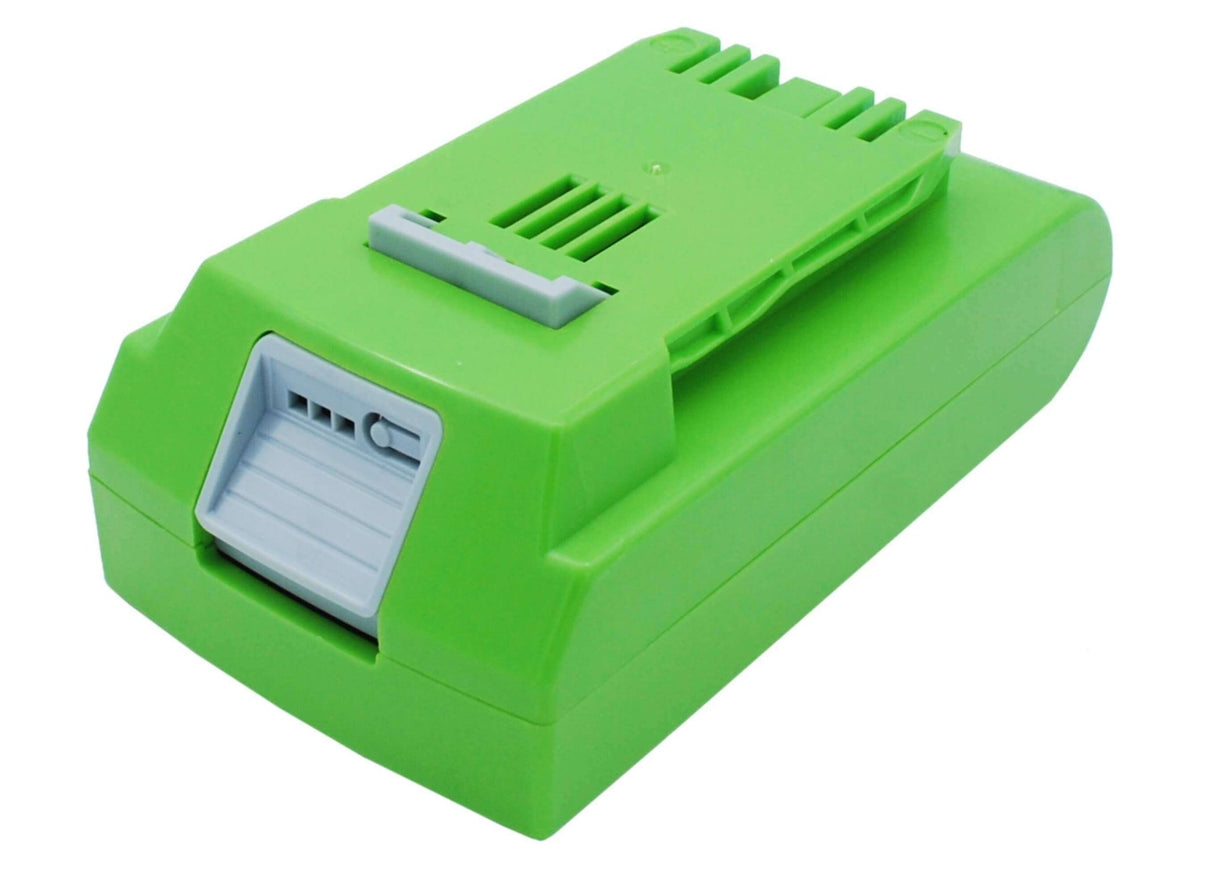 24,0V, Li-ion, 2000mAh, batterie d'outils électriques compatible avec Powerworks, Stiga, Greenworks, Alpina, Chargeur 24v 2 emplacements 2 Amp, Bla 24 Li, C 24 Li, 48Wh Outils électriques Cameron Sino Technology Limited (Outils électriques)