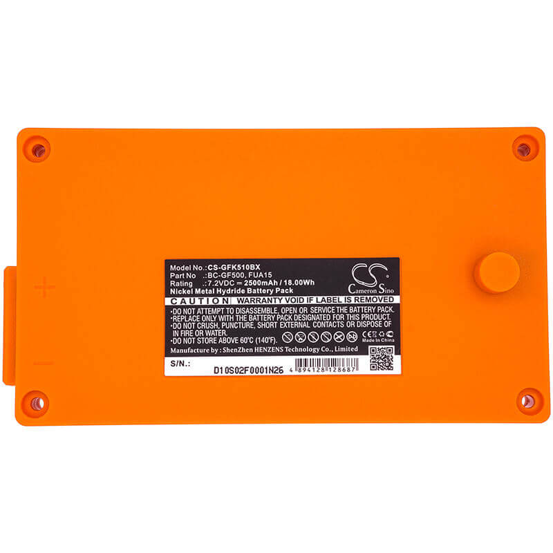 Battery For Gross Funk Crane Remote Control, Gf500 7.2v, 2500mah - 18.00wh Crane Remote Control Cameron Sino Technology Limited