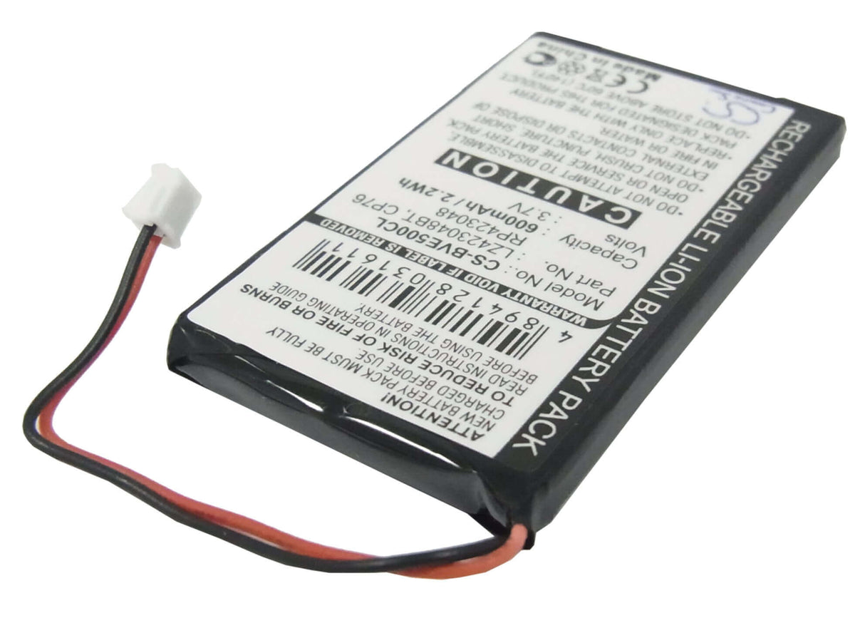 3.7V, Li-ion, 600mAh, Cordless Phone battery fits Uniross, Grundig, Bti, Hitachi, Cp76, Verve 500, Verve 500 Black, 2.22Wh Cordless Phone Cameron Sino Technology Limited (Cordless Phone)