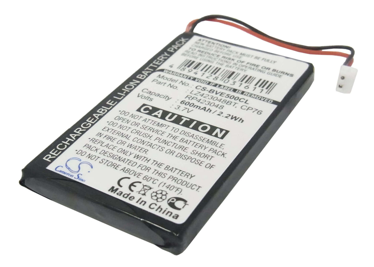 3.7V, Li-ion, 600mAh, Cordless Phone battery fits Uniross, Grundig, Bti, Hitachi, Cp76, Verve 500, Verve 500 Black, 2.22Wh Cordless Phone Cameron Sino Technology Limited (Cordless Phone)