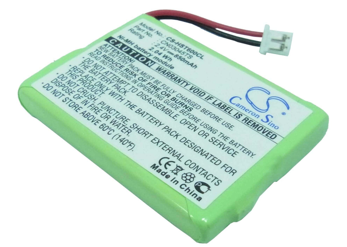 2,4V, Ni-MH, 850mAh, batterie de téléphone sans fil compatible avec Hagenuk, Cn03045ts, Aio 600, 2,04Wh Téléphone sans fil Cameron Sino Technology Limited (Téléphone sans fil)