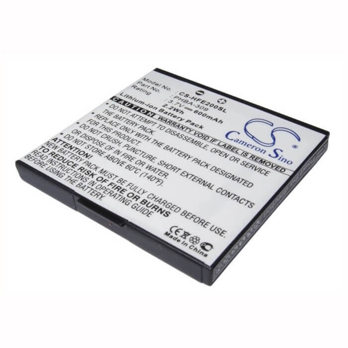 3.7V, Li-ion, 600mAh, SmartPhone battery fits Hagenuk, Telefunken, Phba-309, E20, 2.22Wh Mobile, SmartPhone Cameron Sino Technology Limited (Smartphone)