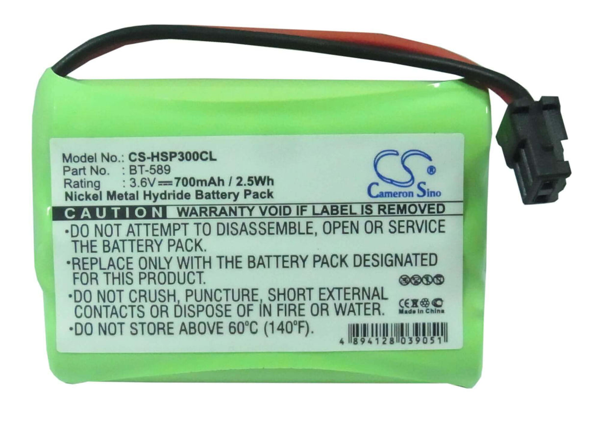 3.6V, Ni-MH, 700mAh, Cordless Phone battery fits Hagenuk, Bt-589, Sl30080, Wp 300x, 2.52Wh Cordless Phone Cameron Sino Technology Limited (Cordless Phone)