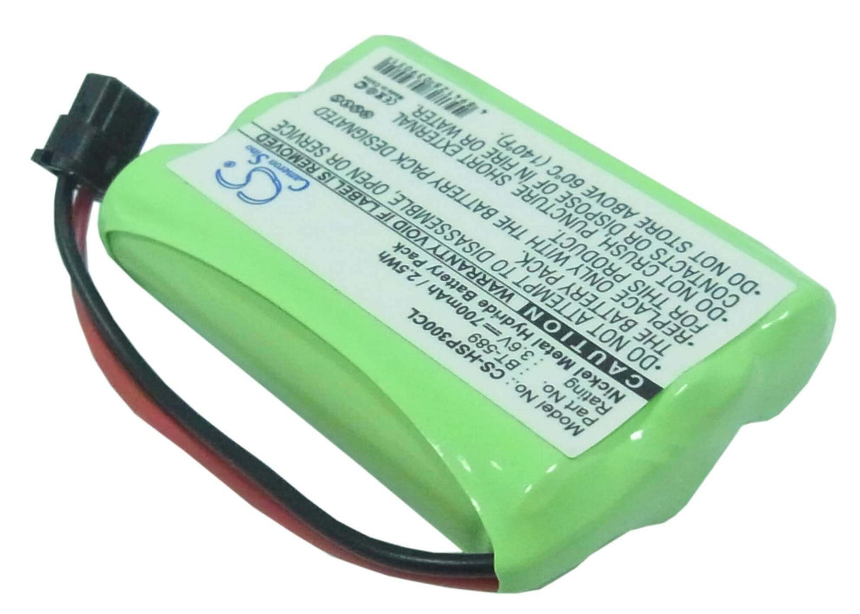 3.6V, Ni-MH, 700mAh, Cordless Phone battery fits Hagenuk, Bt-589, Sl30080, Wp 300x, 2.52Wh Cordless Phone Cameron Sino Technology Limited (Cordless Phone)