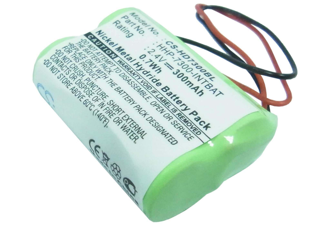 Barcode Scanner Battery For Handheld Dolphin 7300, 7400, 7450 2.4v, 300mah - 0.72wh Barcode Scanner Cameron Sino Technology Limited