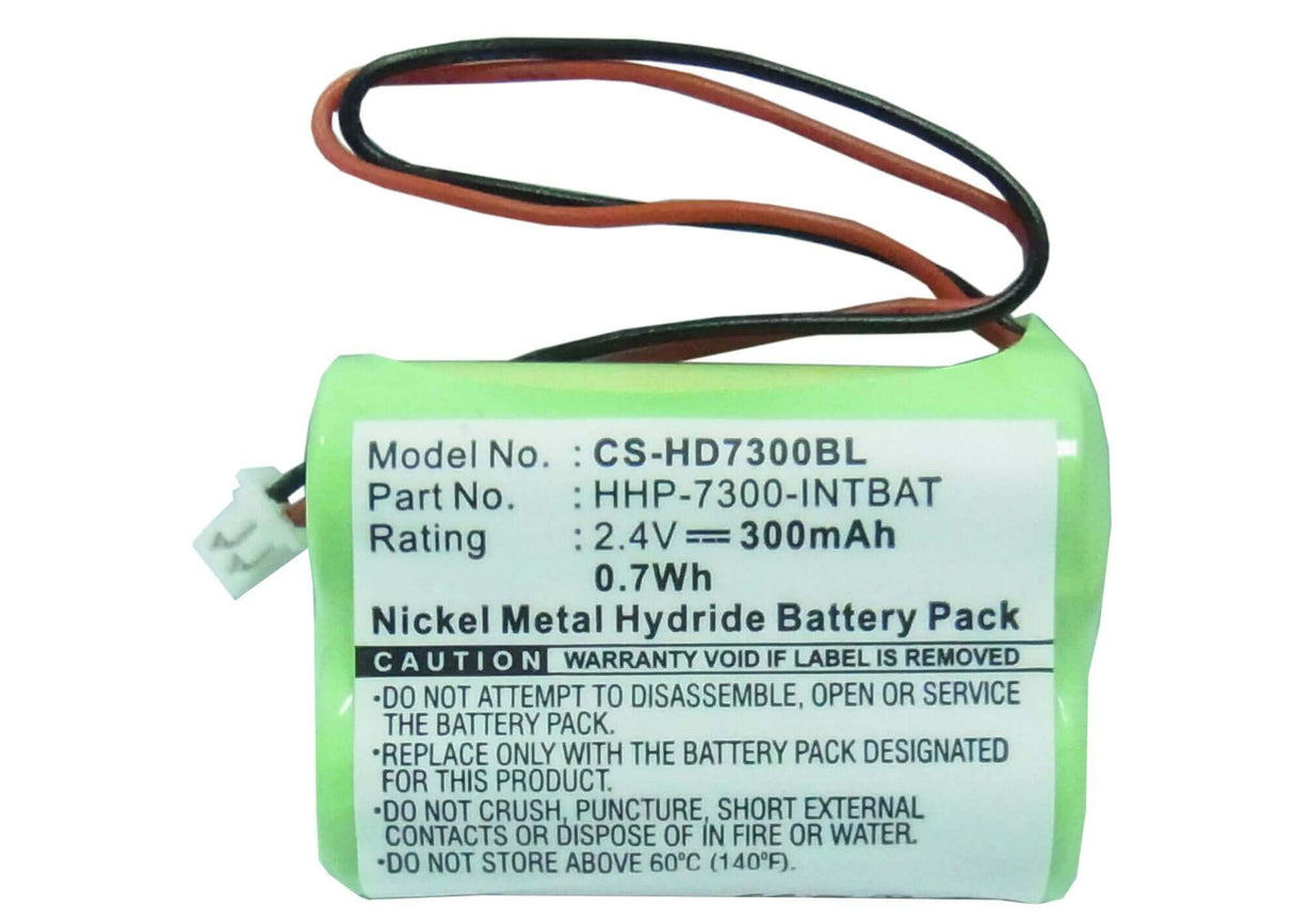 Barcode Scanner Battery For Handheld Dolphin 7300, 7400, 7450 2.4v, 300mah - 0.72wh Barcode Scanner Cameron Sino Technology Limited