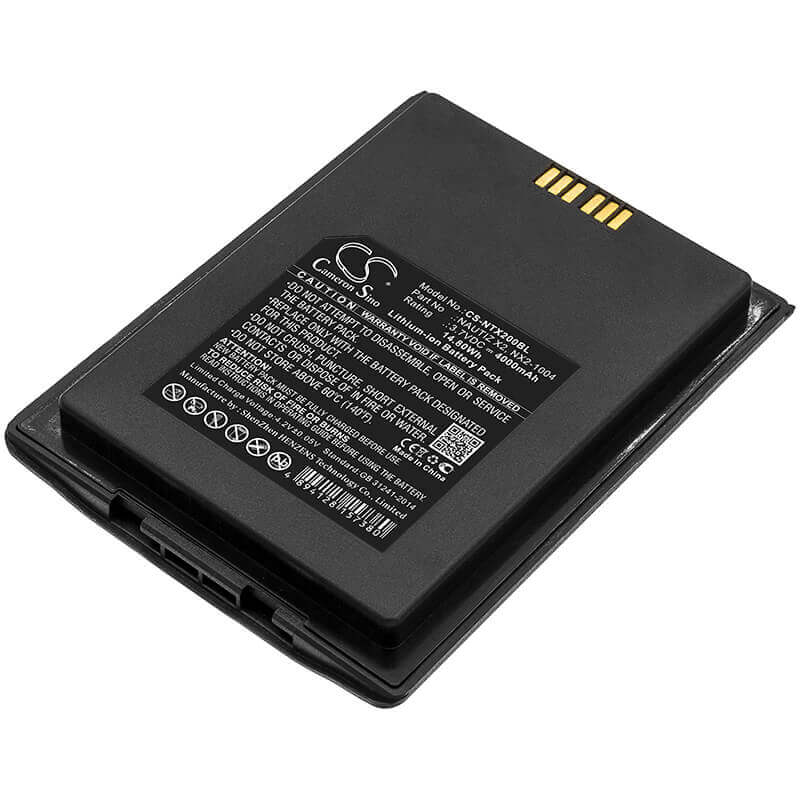 Barcode Scanner Battery For Handheld, Nautiz X2 3.7v, 4000mah - 14.80wh Barcode Scanner Cameron Sino Technology Limited