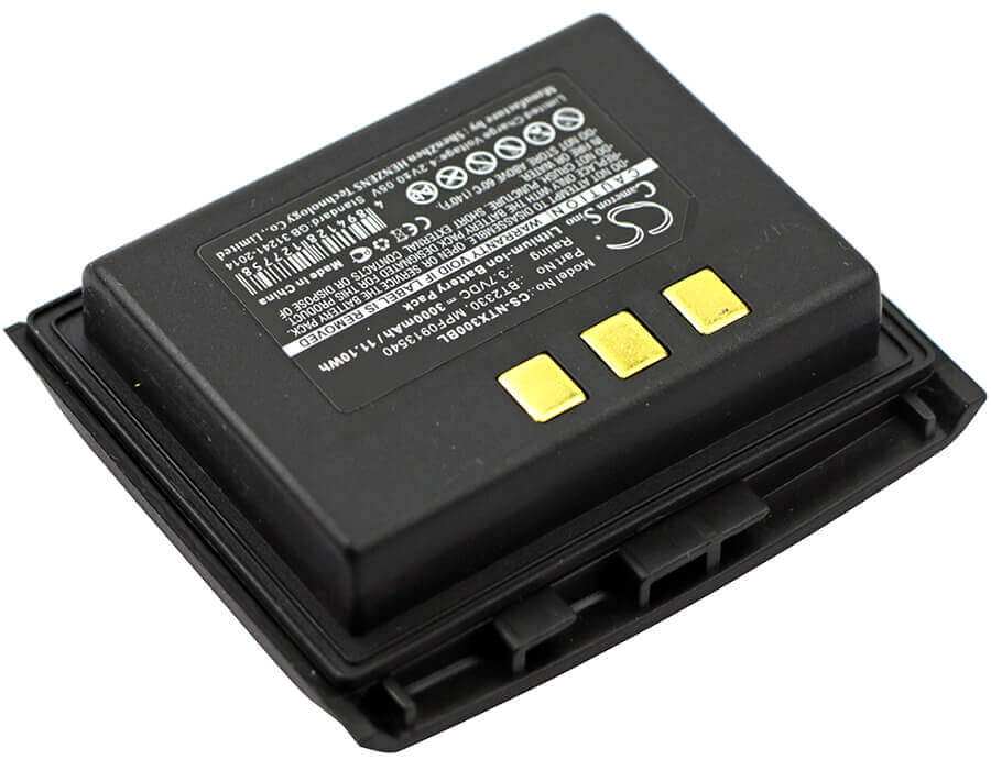 Barcode Scanner Battery For Handheld, Nautiz X3, Nautiz, X3 3.7v, 3000mah - 11.10wh Barcode Scanner Cameron Sino Technology Limited