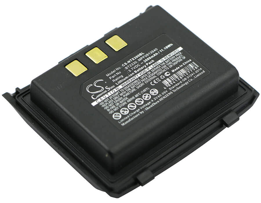 Barcode Scanner Battery For Handheld, Nautiz X3, Nautiz, X3 3.7v, 3000mah - 11.10wh Barcode Scanner Cameron Sino Technology Limited