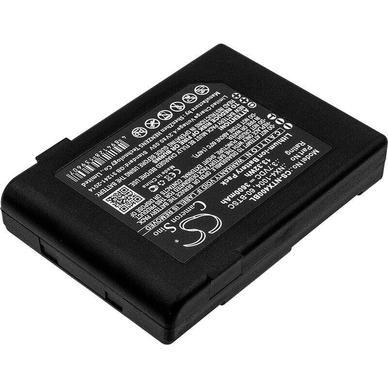 Barcode Scanner Battery For Handheld, Nautiz X4, Nautiz, X4 3.7v, 3600mah - 13.32wh Barcode Scanner Cameron Sino Technology Limited