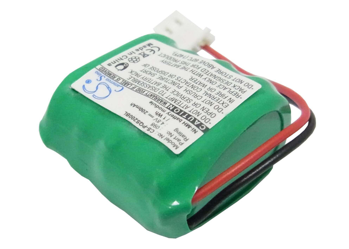 Barcode Scanner Battery For Handheld Quick Check Qc150, Quick Check Qc200 4.8v, 200mah - 0.96wh Barcode Scanner Cameron Sino Technology Limited