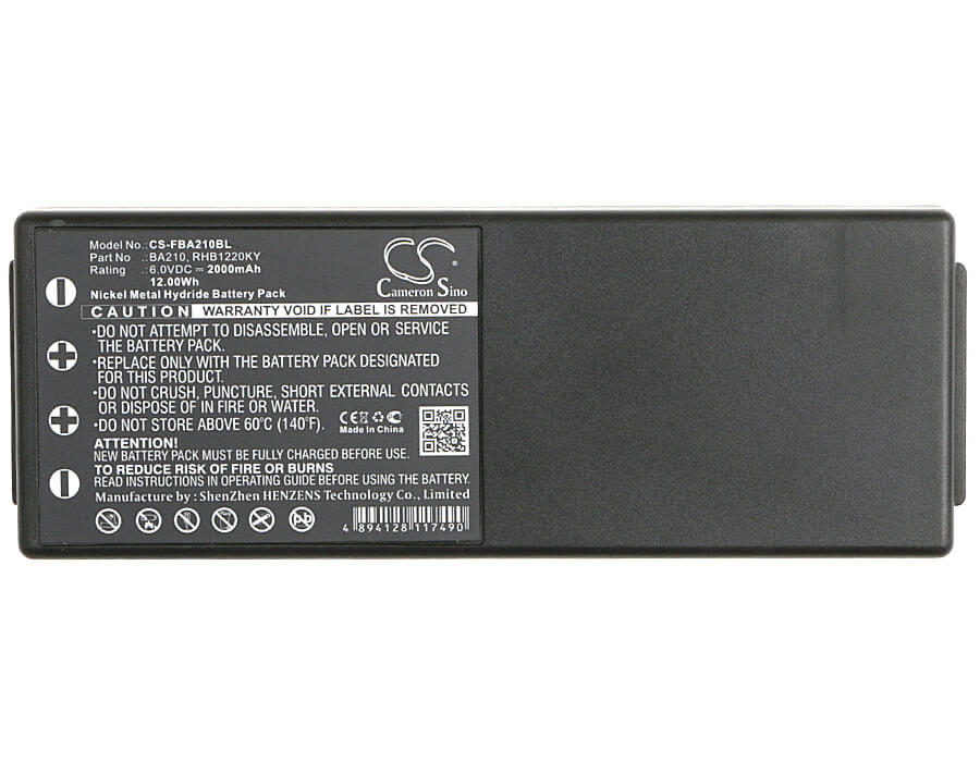 Battery For Hbc, Ba14061, Fub06 Eex, Fub10aa 6v, 2000mah - 12.00wh Crane Remote Control Cameron Sino Technology Limited