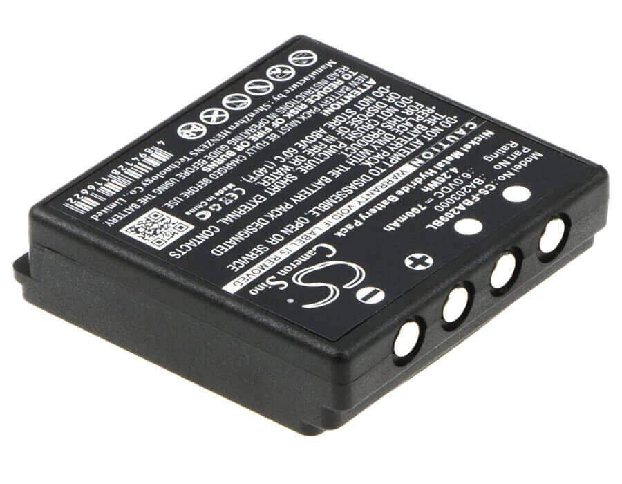 Battery For Hbc Fub9nm, Fbfub09n, Remote Control Crane Truck Driving 6v, 700mah - 4.20wh Crane Remote Control Cameron Sino Technology Limited