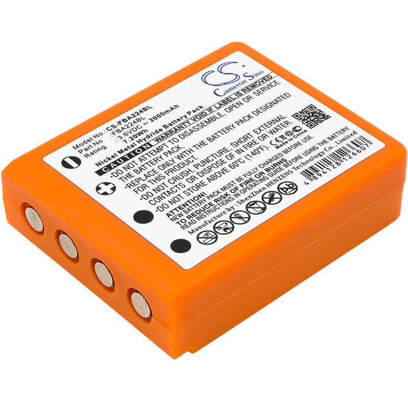 Batterie de grue pour Hbc, BA223031, Radiomatic Keynote, Radiomatic Linus 4 3.6v, 2000mah - 7.20wh Télécommande de grue Cameron Sino Technology Limited