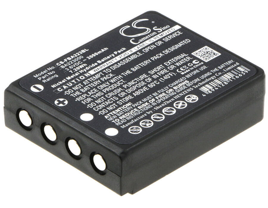 Batterie de télécommande pour grue pour Hbc Radiomatic Quadrix, Radiomatic Keynote, Radiomatic Patrol D 3.6v, 2000mah - 7.20wh Télécommande pour grue Cameron Sino Technology Limited