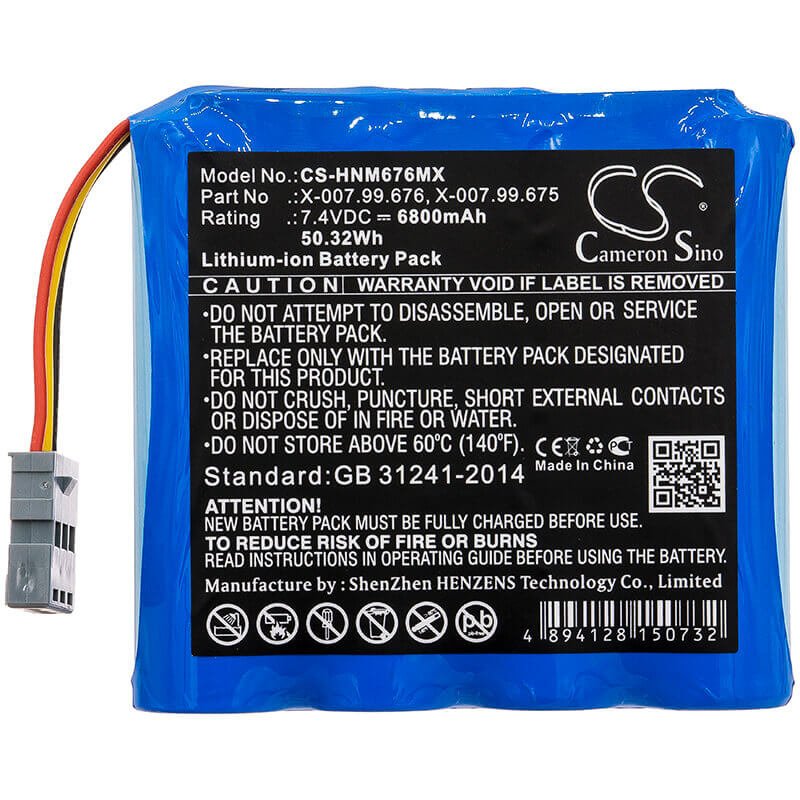 Medical Battery For Heine, Mpack, Mpack Ll 7.4v, 6800mah - 50.32wh Medical Cameron Sino Technology Limited (Medical)