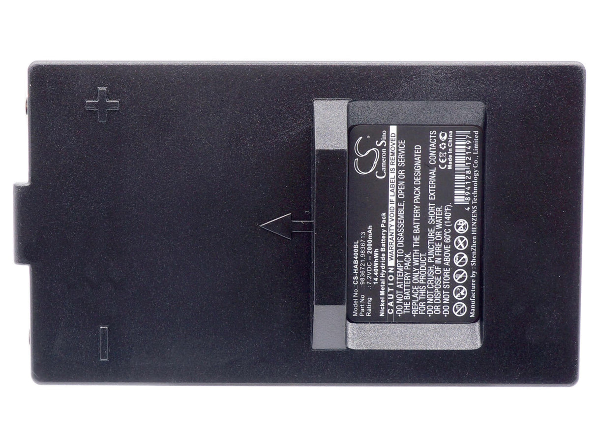 Batterie pour Hiab, 2055112, Combi Drive 5000, Hiab Hi Drive 4000, 7.2v, 2000mah - 14.40wh Télécommande de grue Cameron Sino Technology Limited