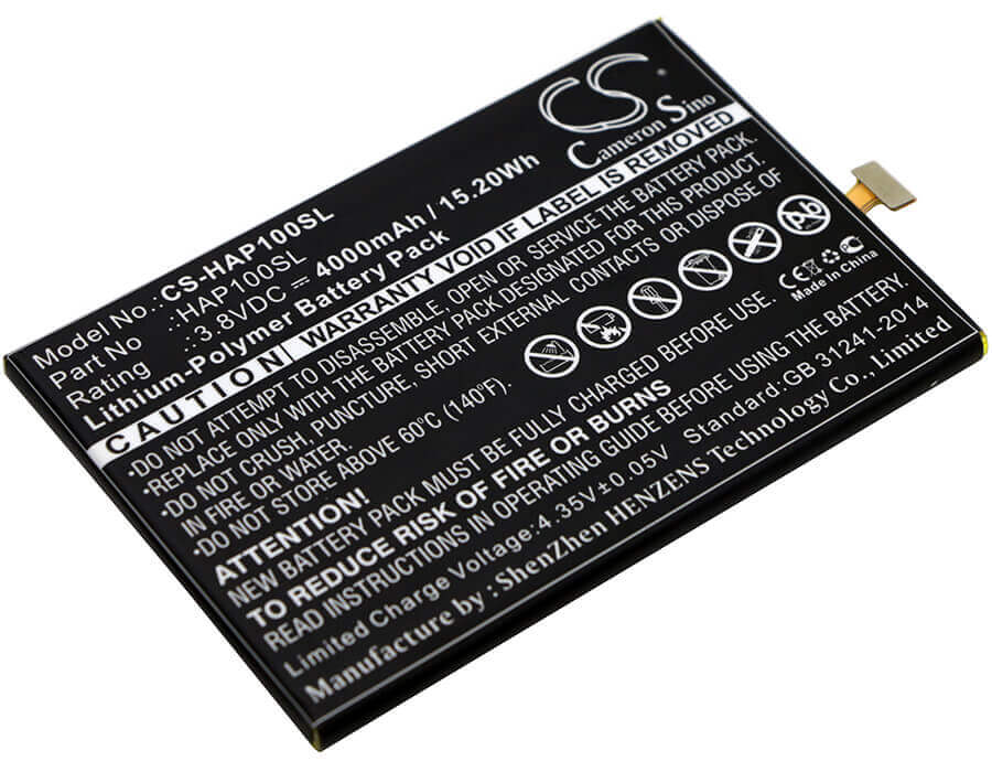 3,8V, Li-Polymer, 4000mAh, batterie de smartphone compatible avec Highscreen, Power Ice, 15,2Wh Mobile, SmartPhone Cameron Sino Technology Limited (Suspendu)