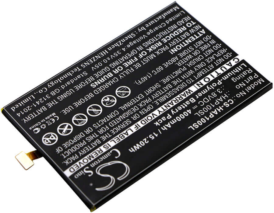 3,8V, Li-Polymer, 4000mAh, batterie de smartphone compatible avec Highscreen, Power Ice, 15,2Wh Mobile, SmartPhone Cameron Sino Technology Limited (Suspendu)