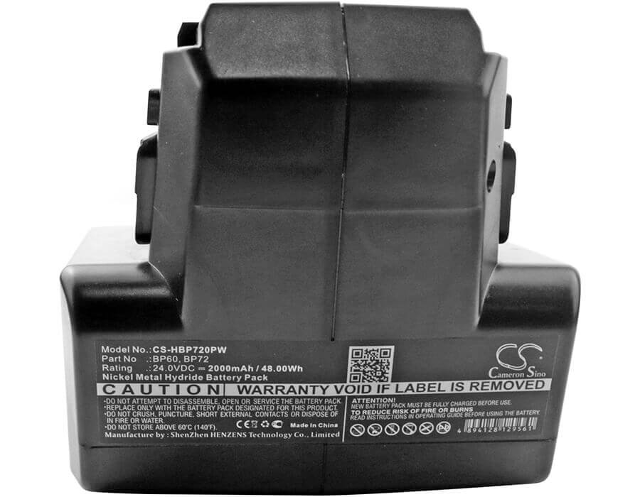 24.0V, Ni-MH, 2000mAh, Power Tools battery fits Hilti, Bp60, C 7/24, C 7/36, 48Wh Power Tools Cameron Sino Technology Limited (Power Tools)