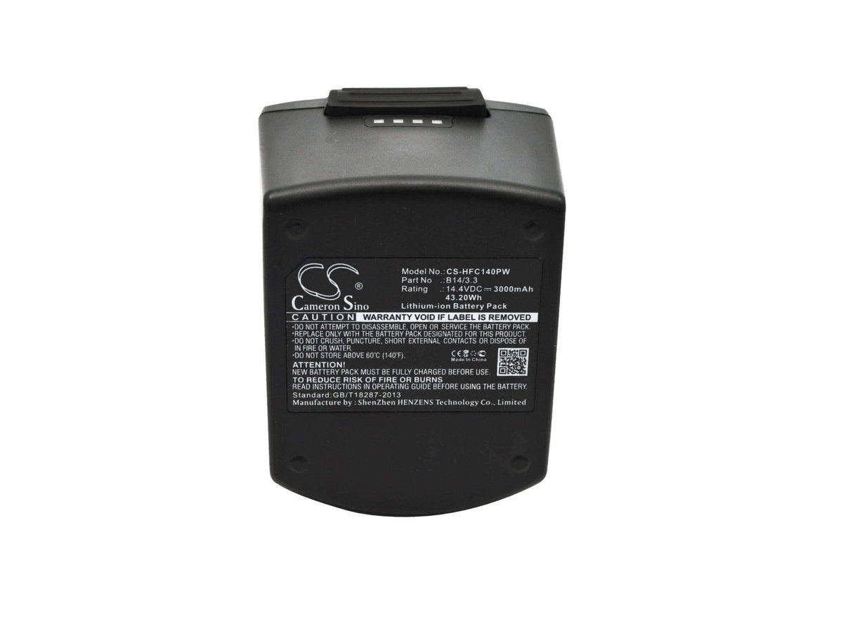 14.4V, Li-ion, 3000mAh, Power Tools battery fits Hilti, B14/3.3, Sf 14-a, Sfc14-a, 43.2Wh Power Tools Cameron Sino Technology Limited (Power Tools)