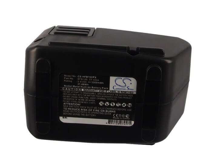 9.6V, Ni-MH, 3300mAh, batterie d'outils électriques compatible avec Hilti, 265605, Sf100a, Sfb105, 31.68Wh Outils électriques Cameron Sino Technology Limited (Outils électriques)