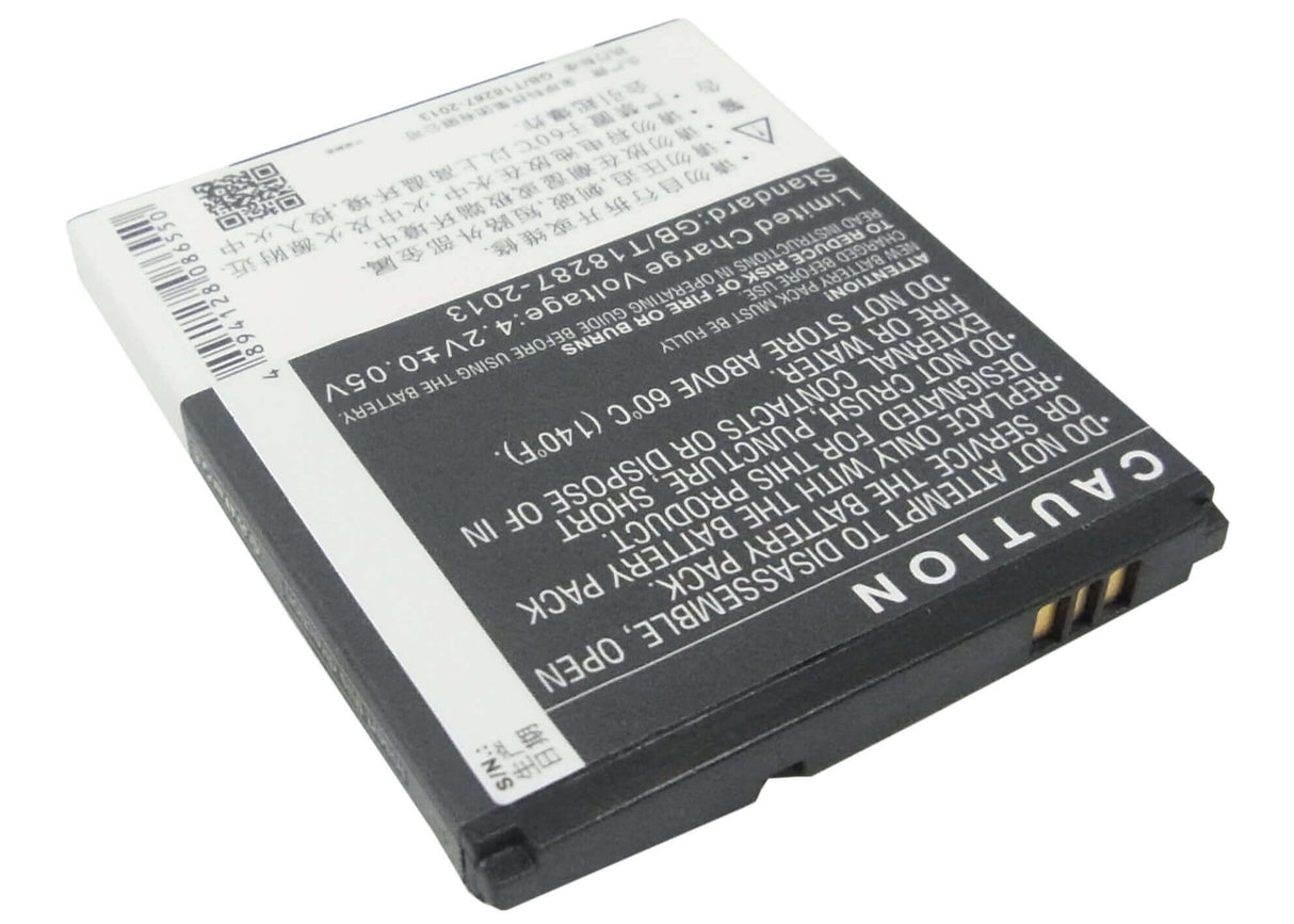 3.7V, Li-ion, 1350mAh, SmartPhone battery fits Hisense, Li37130a, Hs-e86, T89, 5Wh Mobile, SmartPhone Cameron Sino Technology Limited (Suspended)