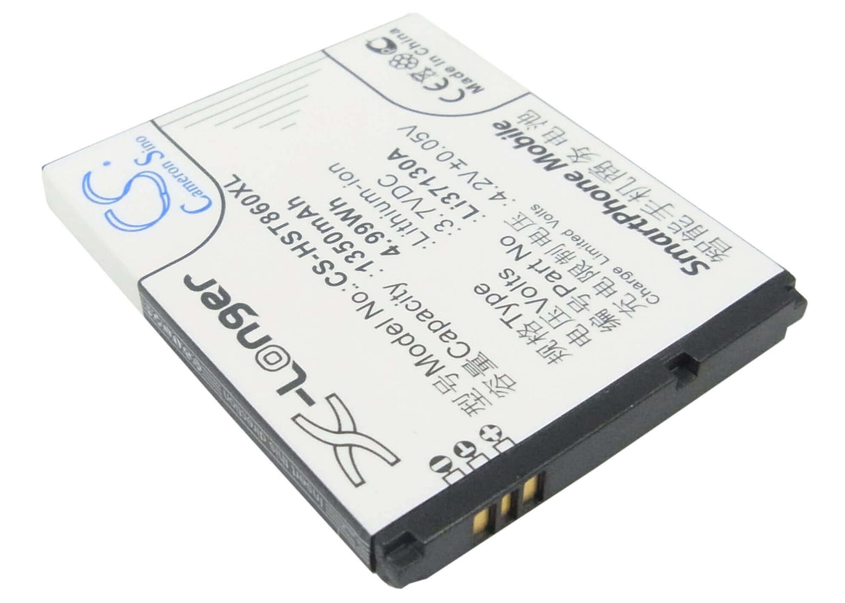 3.7V, Li-ion, 1350mAh, SmartPhone battery fits Hisense, Li37130a, Hs-e86, T89, 5Wh Mobile, SmartPhone Cameron Sino Technology Limited (Suspended)
