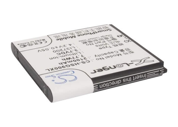 3.7V, Li-ion, 2100mAh, SmartPhone battery fits Hisense, Li37200, Hs-eg900, 7.77Wh Mobile, SmartPhone Cameron Sino Technology Limited (Smartphone)