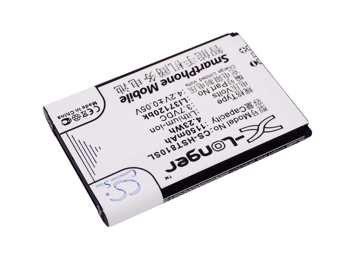 3.7V, Li-ion, 1150mAh, SmartPhone battery fits Hisense, Li37120bk, Hs-t81, T81, 4.26Wh Mobile, SmartPhone Cameron Sino Technology Limited (Suspended)