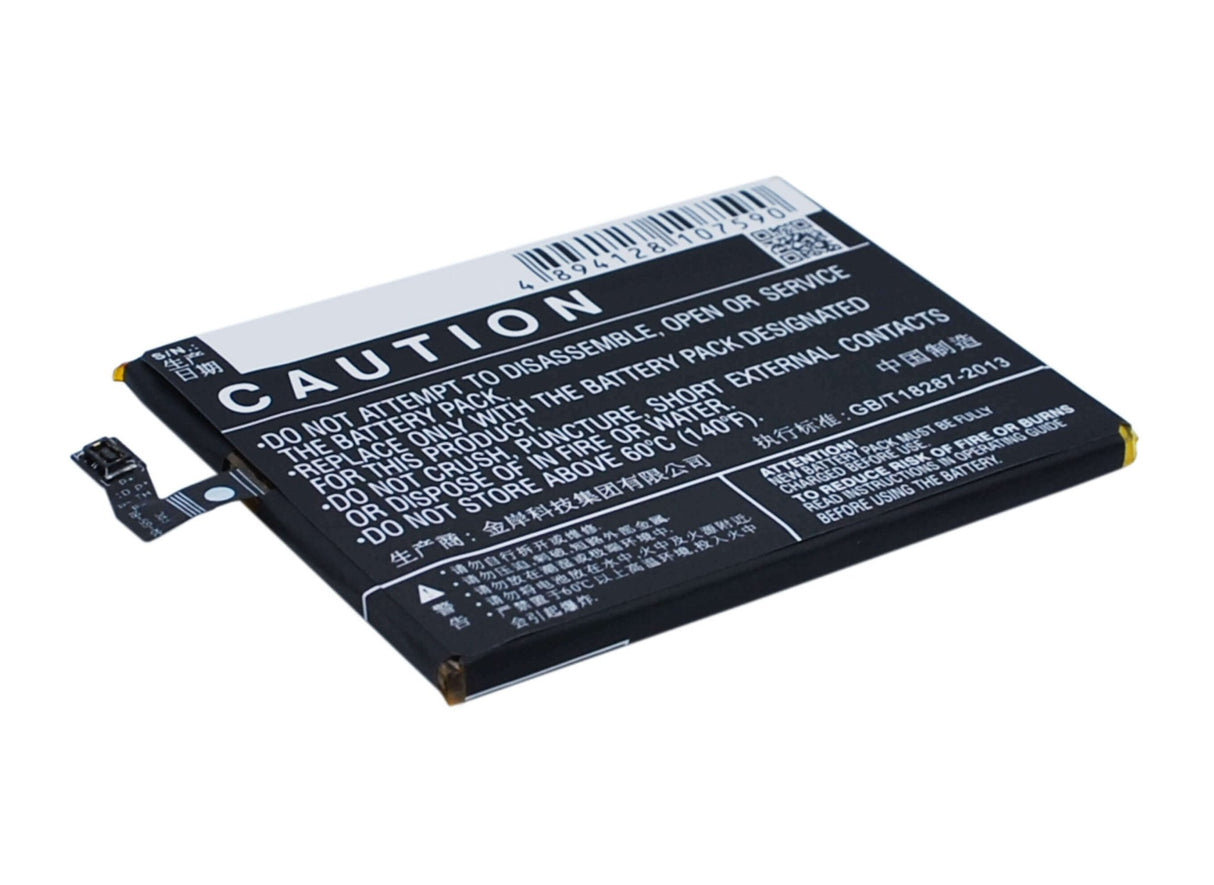 3.8V, Li-Polymer, 2500mAh, SmartPhone battery fits Hisense, Li38250, Hs-x5t, X5t, 9.5Wh Mobile, SmartPhone Cameron Sino Technology Limited (Smartphone)