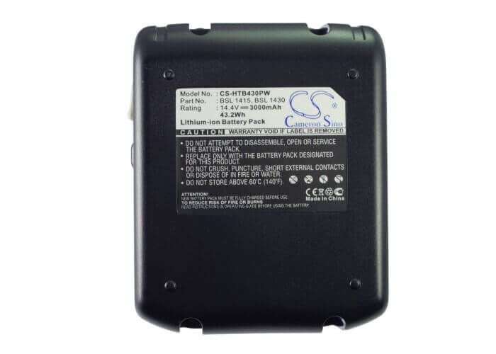 14.4V, Li-ion, 3000mAh, Power Tools battery fits Hitachi, 329083, 14dsl, C 14dsl, 43.2Wh Power Tools Cameron Sino Technology Limited (Power Tools)