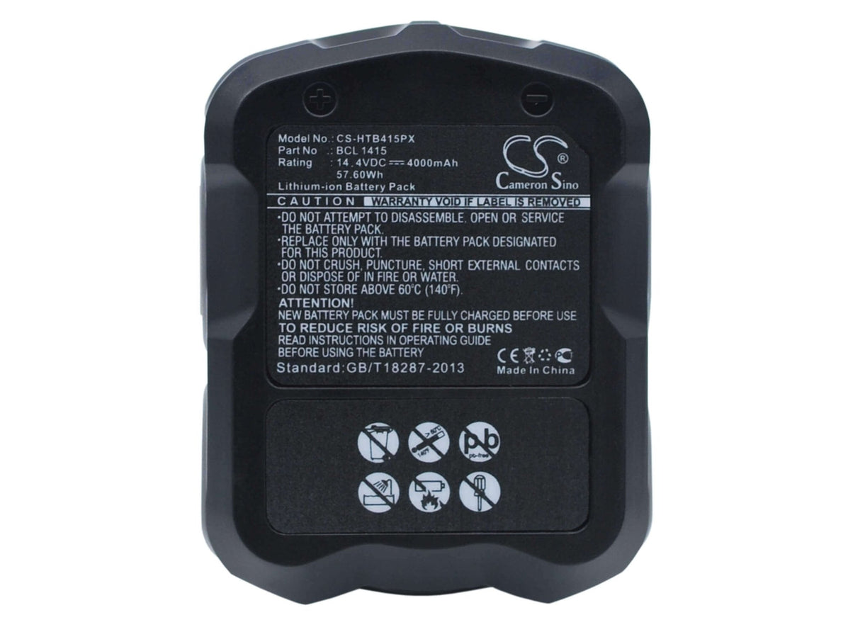 14.4V, Li-ion, 4000mAh, Power Tools battery fits Hitachi, 327728, C-2, Cj 14dl, 57.6Wh Power Tools Cameron Sino Technology Limited (Power Tools)