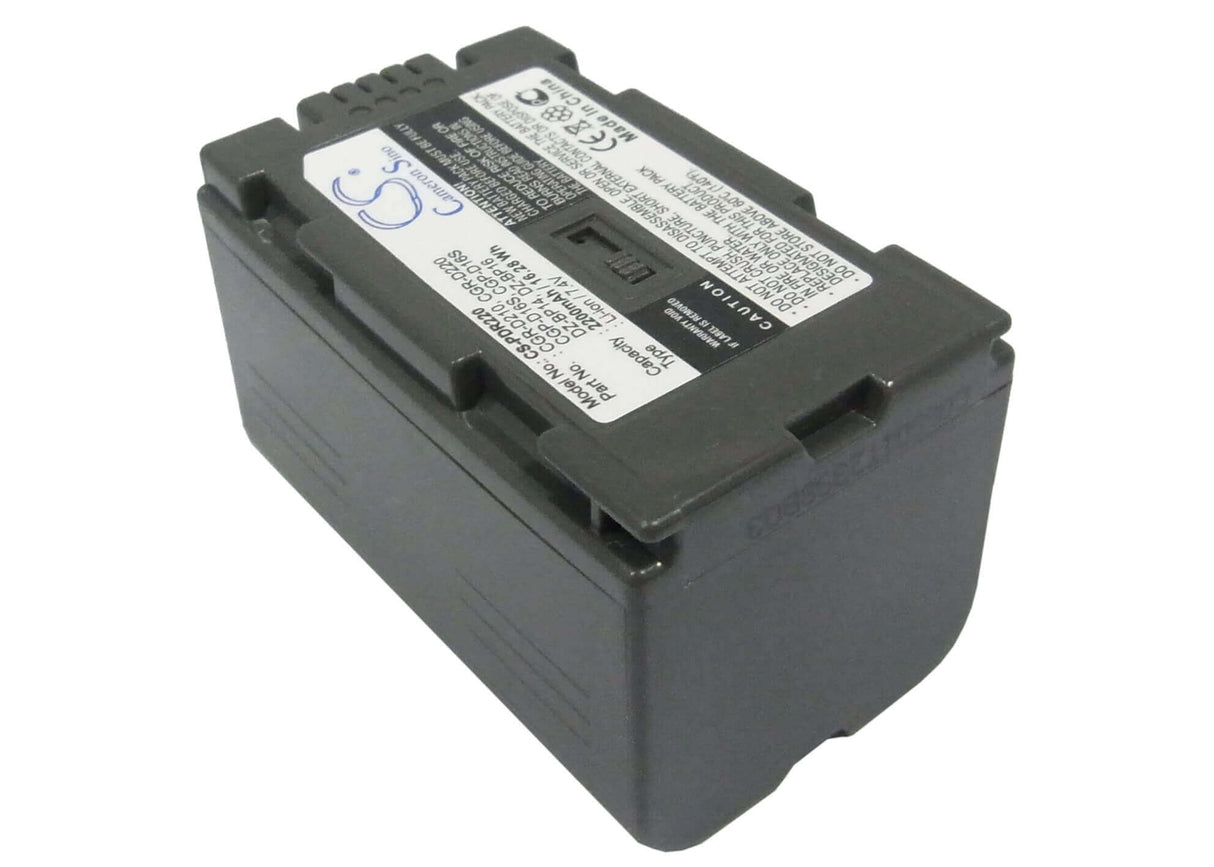Camera Battery For Hitachi Dz-mv200a, Dz-mv200e, Dz-mv208e, Dz-mv230a, 7.4v, 2200mah - 16.28wh Camera Cameron Sino Technology Limited (Camera)