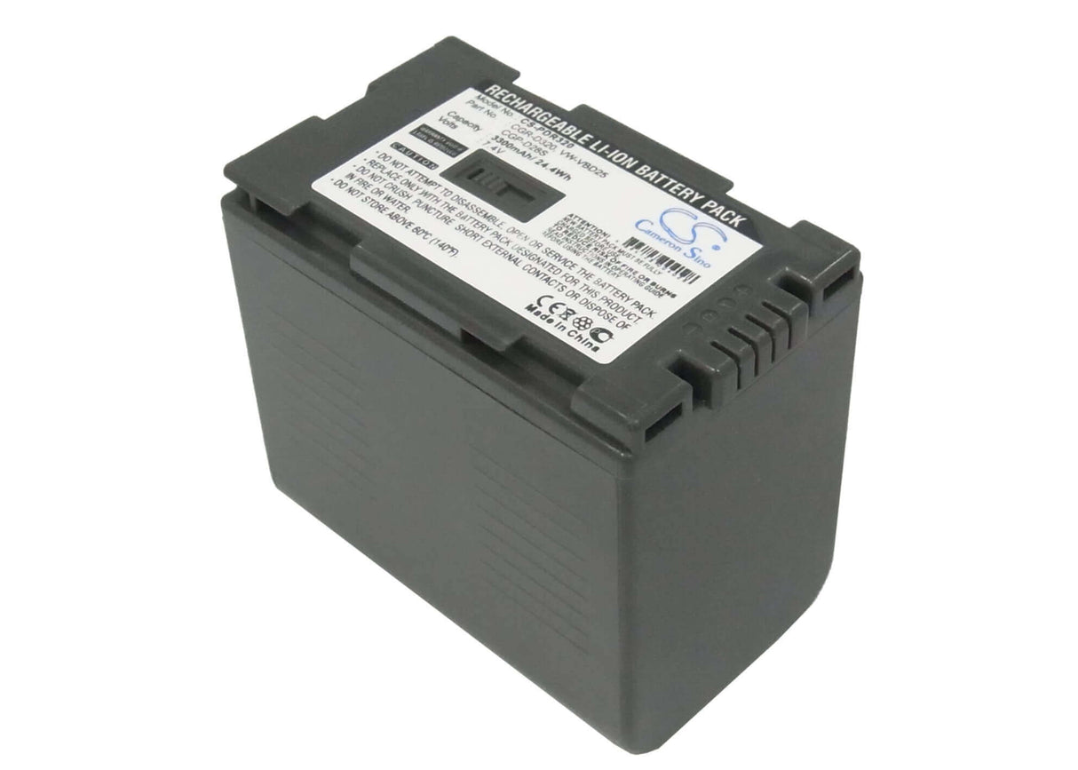 Camera Battery For Hitachi Dz-mv200a, Dz-mv200e, Dz-mv208e, Dz-mv230a, 7.4v, 3300mah - 24.42wh Camera Cameron Sino Technology Limited (Camera)