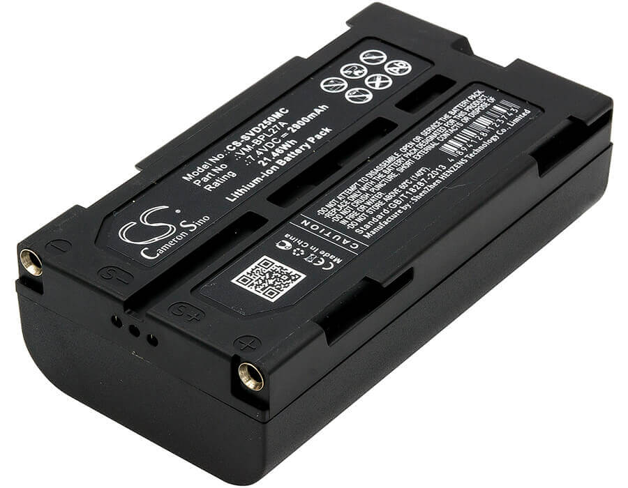 Camera Battery For Hitachi, Vm-645la, Vm-945la 7.4v, 2900mah - 21.46wh Camera Cameron Sino Technology Limited (Camera)