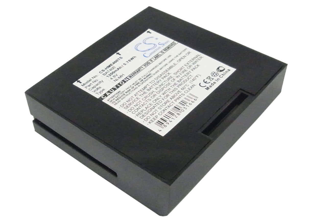 4.8V, Ni-MH, 1200mAh, Headset battery fits Hme, Bat400, 400, 430, 5.76Wh Wireless Headset Cameron Sino Technology Limited