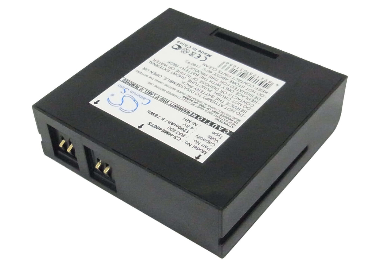 4.8V, Ni-MH, 1200mAh, Headset battery fits Hme, Bat400, 400, 430, 5.76Wh Wireless Headset Cameron Sino Technology Limited