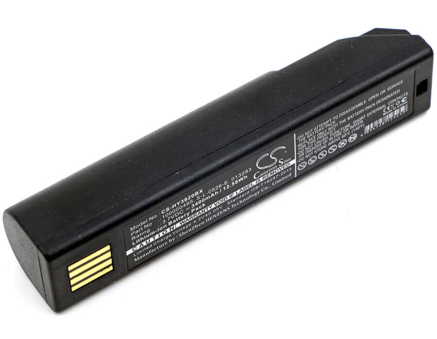 Batterie de scanner de codes-barres pour Honeywell, 1202g, 3820, 3820i, 4620, 4820, 3.7v, 3400mah - 12.58wh Scanner de codes-barres Cameron Sino Technology Limited
