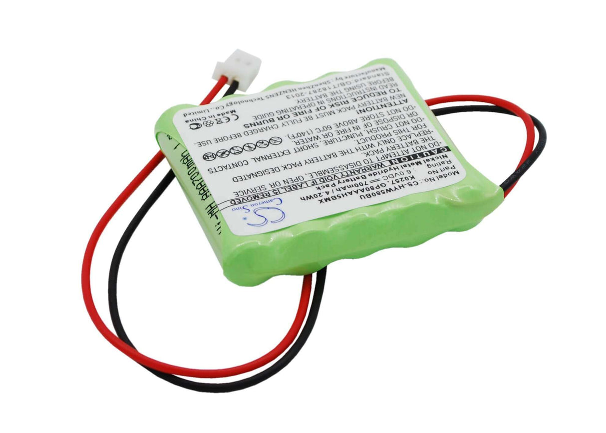 Ni-MH, Alarm Battery For Honeywell 5800rp Wireless, 5800rp Wireless Repeater 6.0v, 700mah - 4.20wh Alarm System Cameron Sino Technology Limited