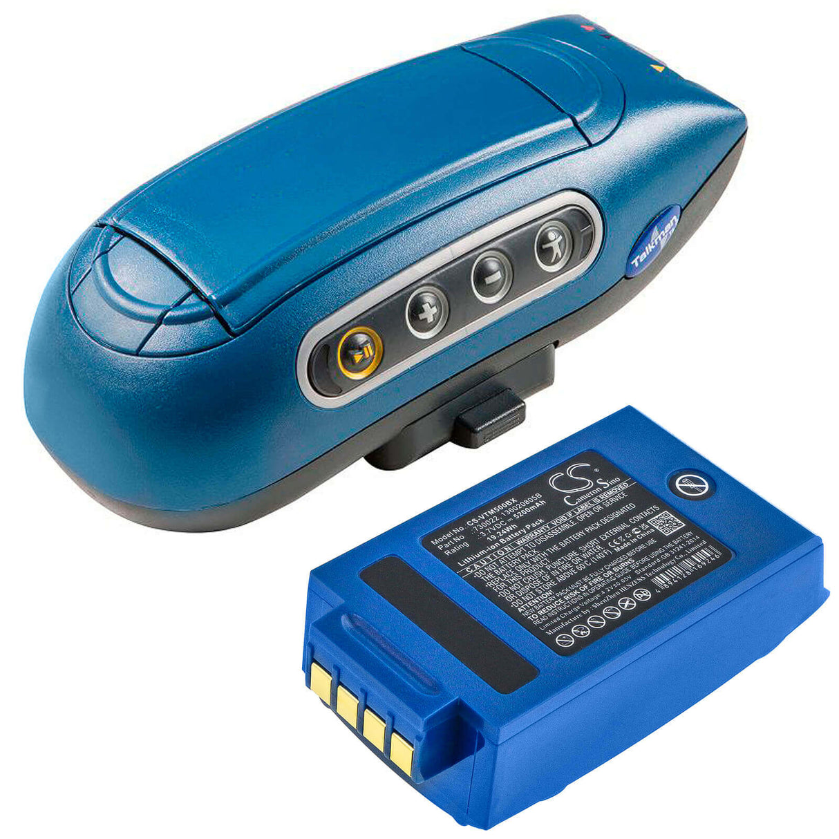 Barcode Scanner Battery For Honeywell, A500, Bt-700-1, Talkman T5 3.7v, 5200mah - 19.24wh Barcode Scanner Cameron Sino Technology Limited