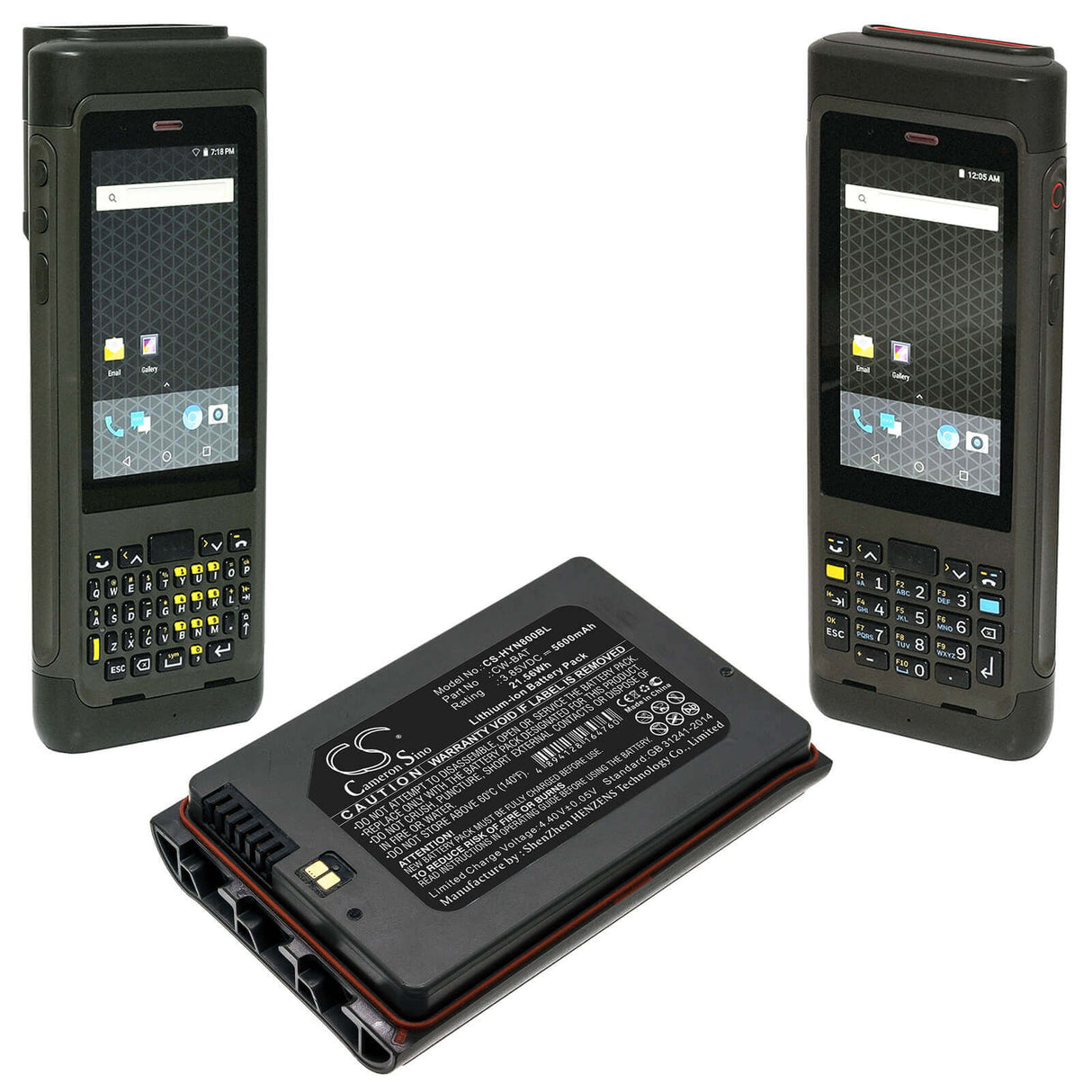 Barcode Scanner Battery For Honeywell, Cn80l0n, Dolphin Cn80 3.85v, 5600mah - 21.56wh Barcode Scanner Cameron Sino Technology Limited