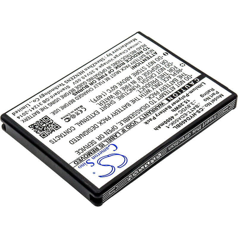 Barcode Scanner Battery For Honeywell, Eda50, Eda50hc, Scanpal Eda40 3.8v, 4000mah - 15.20wh Barcode Scanner Cameron Sino Technology Limited