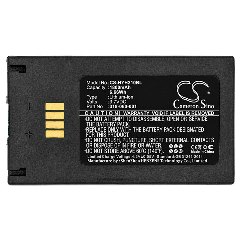 Barcode Scanner Battery For Honeywell, Ih21 Rfid, Ih21a0014 3.7v, 1800mah - 6.66wh Barcode Scanner Cameron Sino Technology Limited