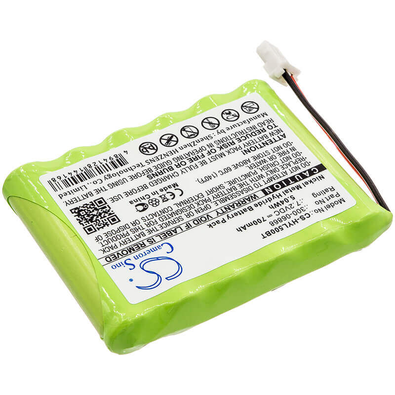 Ni-MH, Alarm Battery For Honeywell, L5000 Panel, Lynx Plus 7.2v, 700mah - 5.04wh Alarm System Cameron Sino Technology Limited