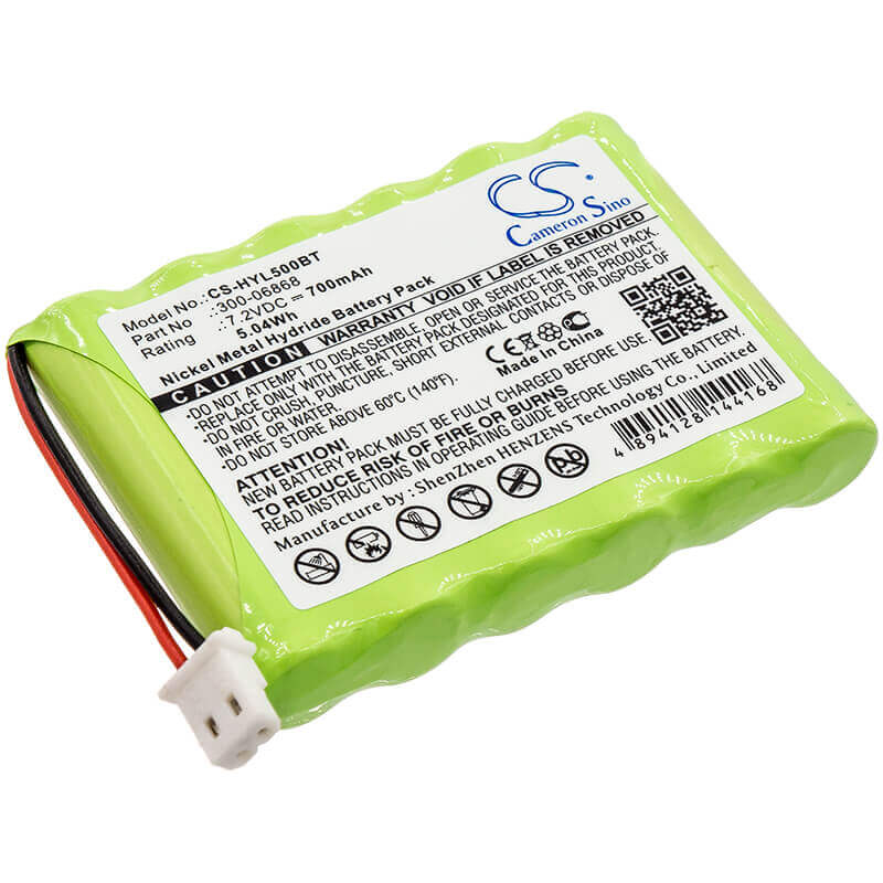 Ni-MH, Alarm Battery For Honeywell, L5000 Panel, Lynx Plus 7.2v, 700mah - 5.04wh Alarm System Cameron Sino Technology Limited