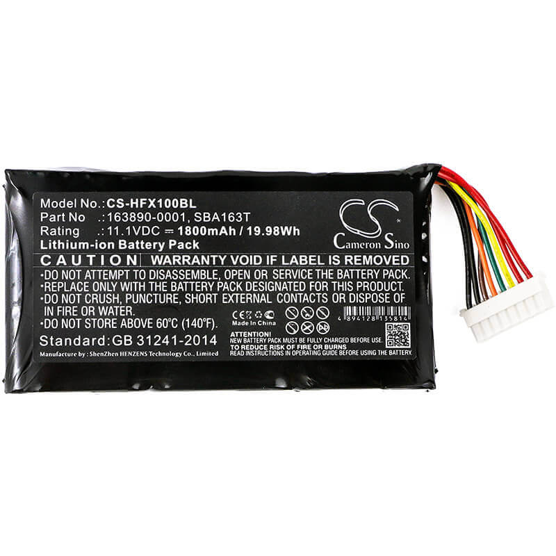 Barcode Scanner Battery For Honeywell Marathon Lxe, Marathon Fx1 11.1v, 1800mah - 19.98wh Barcode Scanner Cameron Sino Technology Limited